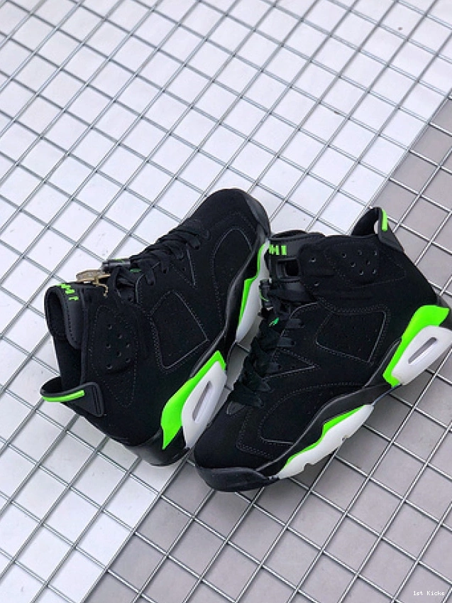1st Kicks Shoes 003 6 Green' Jordan CT8529 Air Retro 'Electric 0718